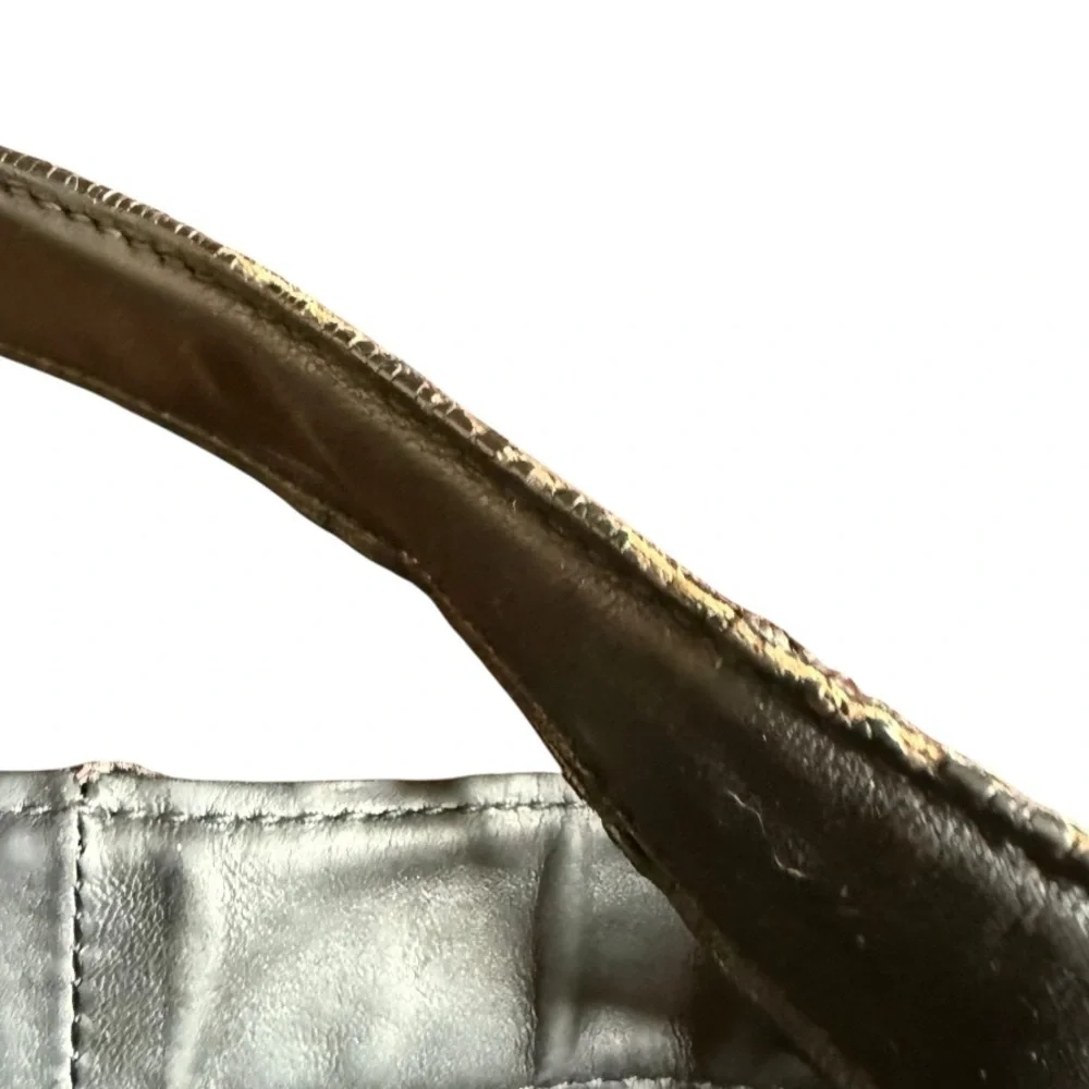 COACH Legacy Black Leather shoulder/crossbody bag